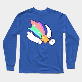 Pastel Shooting Star Ghosts Long Sleeve T-Shirt